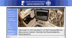 Desktop Screenshot of environmentalgeochemistry.org